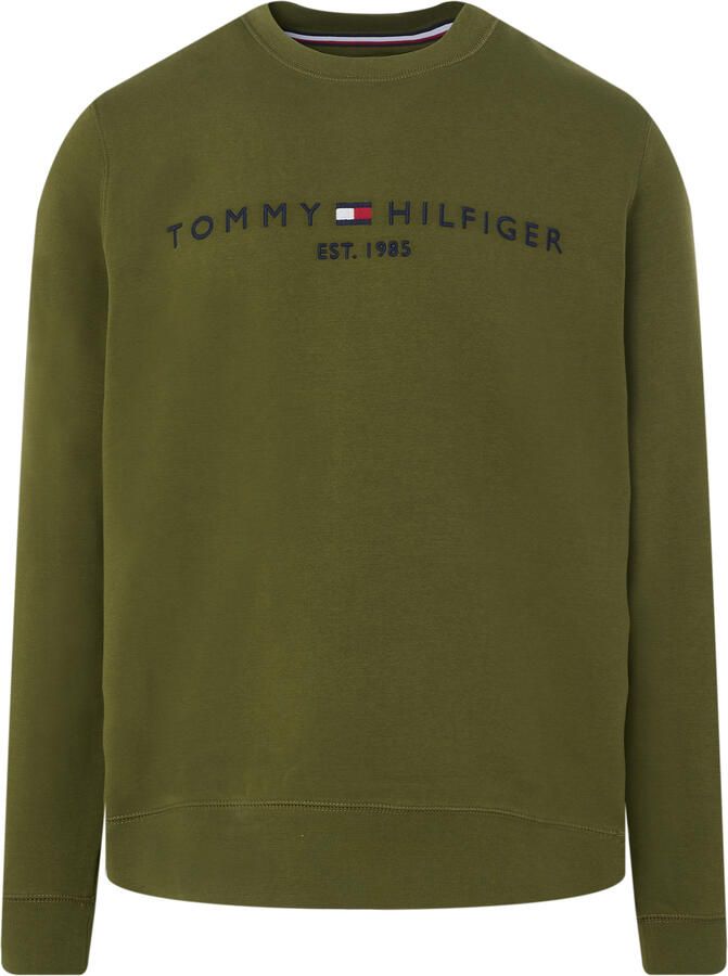 Tommy Hilfiger Sweatshirt TOMMY LOGO SWEATSHIRT met klassieke ronde hals - Foto 3