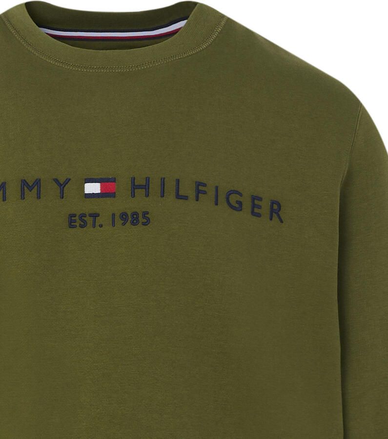 Tommy Hilfiger Sweatshirt TOMMY LOGO SWEATSHIRT met klassieke ronde hals