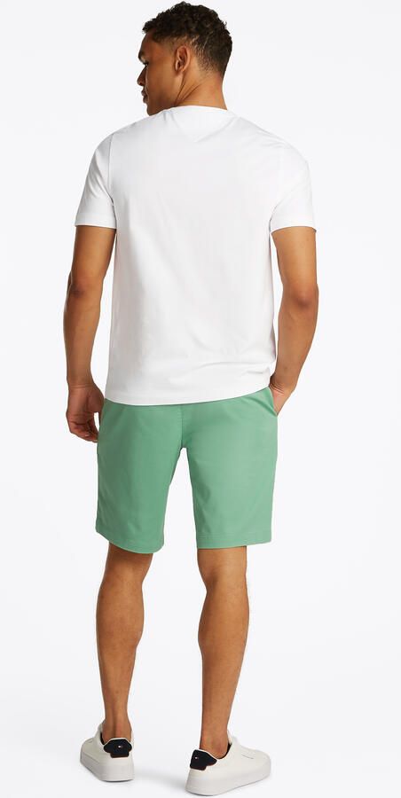 Tommy Hilfiger Embroidered Script T-Shirt White- Heren White - Foto 4