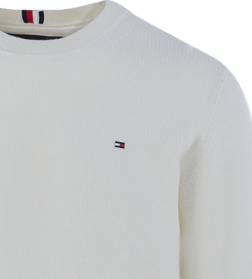 Tommy Hilfiger Gebreide pullover met labelstitching model 'CHAIN' - Foto 2