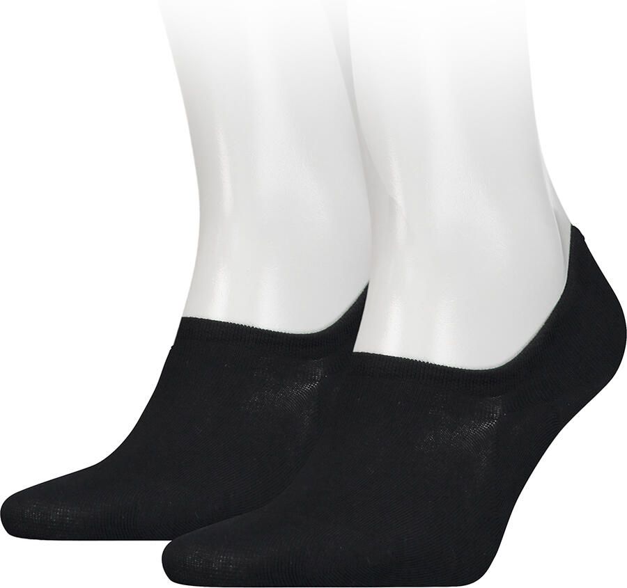 Tommy Hilfiger Enkelsokken TH MEN FOOTIE 2P Met gebreid logo op de hak (2 paar) - Foto 3