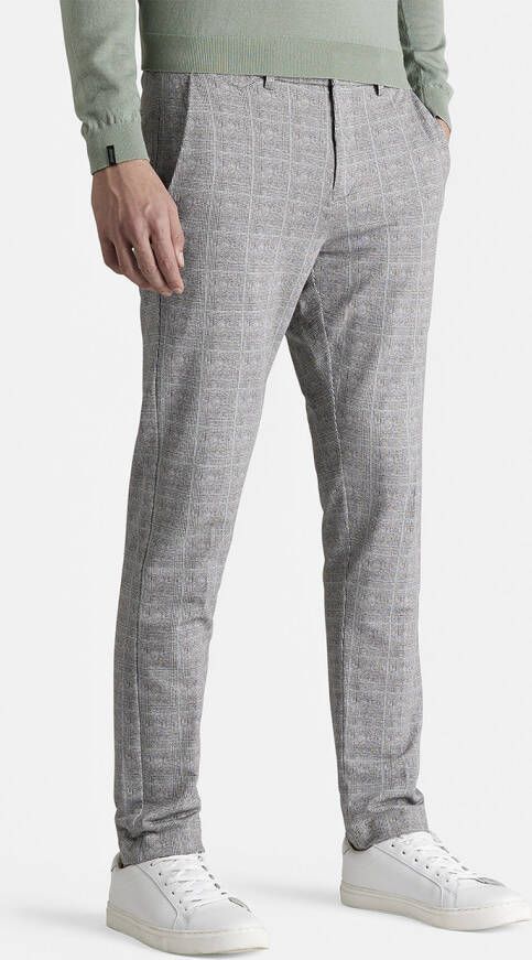 Vanguard katoenen broek V7 grijs geruit katoen