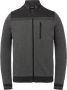 Vanguard Grijze Vest Zip Jacket Cotton Bonded Melan - Thumbnail 2
