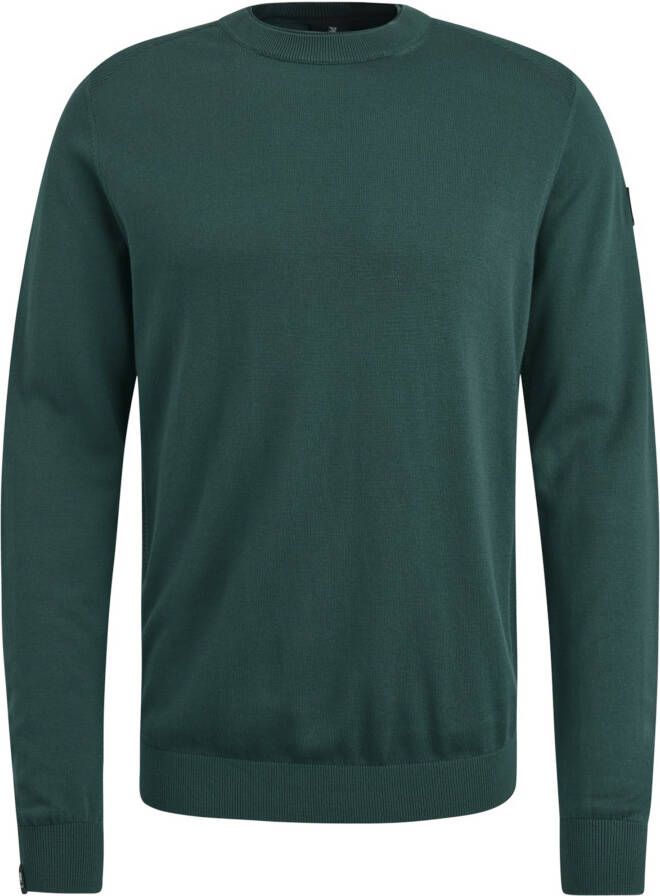 Vanguard Katoen Modal Crewneck Sweatshirt Green Heren