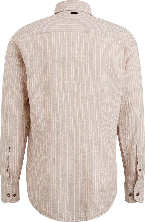 Vanguard Bruine Casual Overhemd Long Sleeve Shirt Linen Stripe - Foto 2