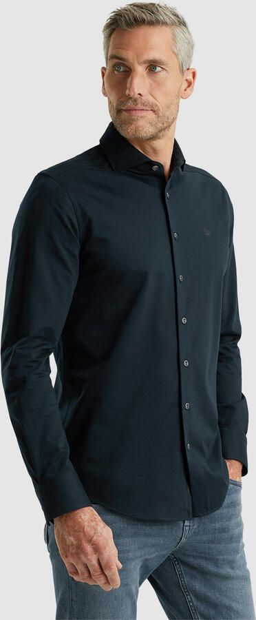 Vanguard Veelzijdig Jersey Lange Mouw Shirt Blue Heren - Foto 4