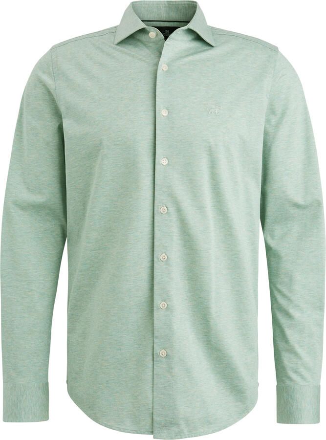 Vanguard Lange Mouw Pique Jersey Shirt Green Heren - Foto 2