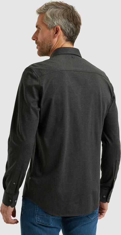 Vanguard Lange Mouw Piqué Jersey Shirt Gray Heren - Foto 4