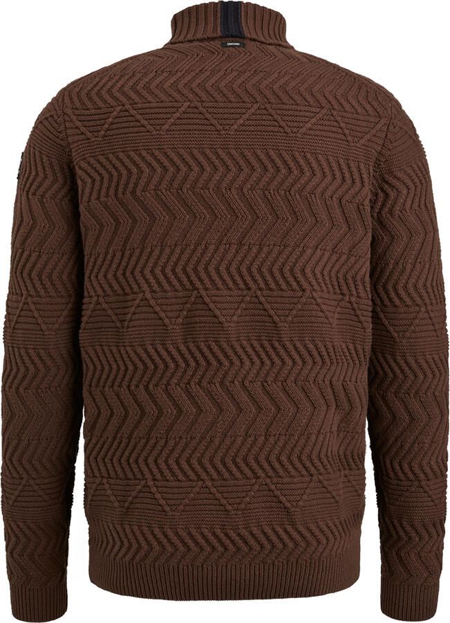 Vanguard Bruine Bedrukte Katoenen Coltrui Brown Heren - Foto 5