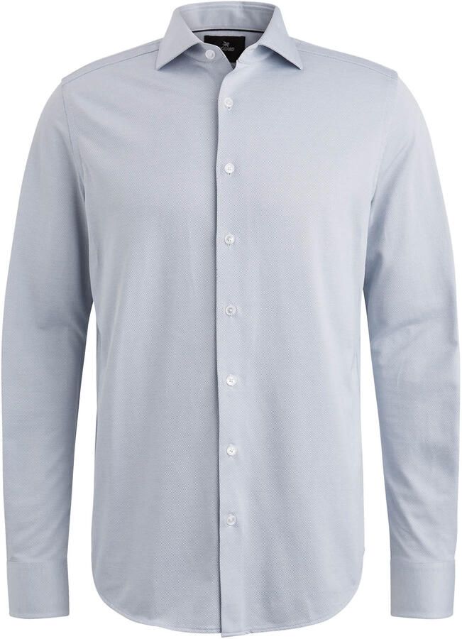 Vanguard Lange Mouw Oxford Jersey Shirt Blue Heren - Foto 4