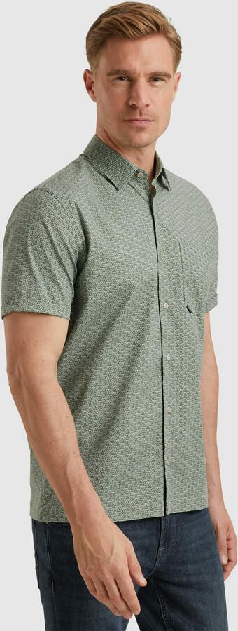 Vanguard regular fit overhemd groen - Foto 4