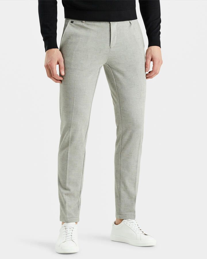 Vanguard gemêleerde slim fit chino V11 8265 grijs bruin - Foto 2