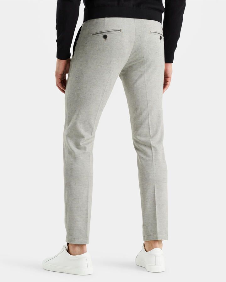 Vanguard gemêleerde slim fit chino V11 8265 grijs bruin