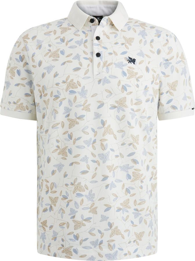 Vanguard T-shirt Poloshirt Piqué Print Wit - Foto 4