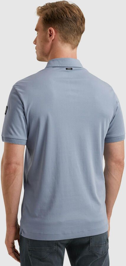 Vanguard Korte Mouw Polo Interloc Stijl Blue Heren - Foto 6