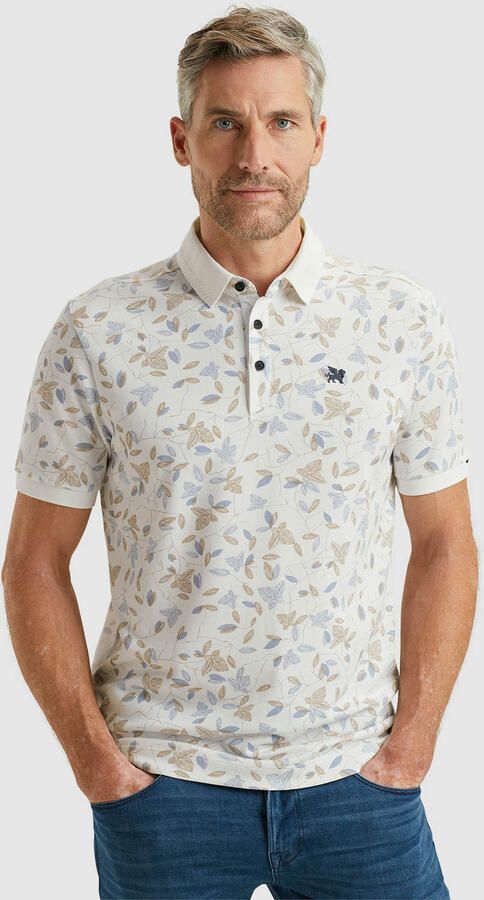 Vanguard T-shirt Poloshirt Piqué Print Wit - Foto 2