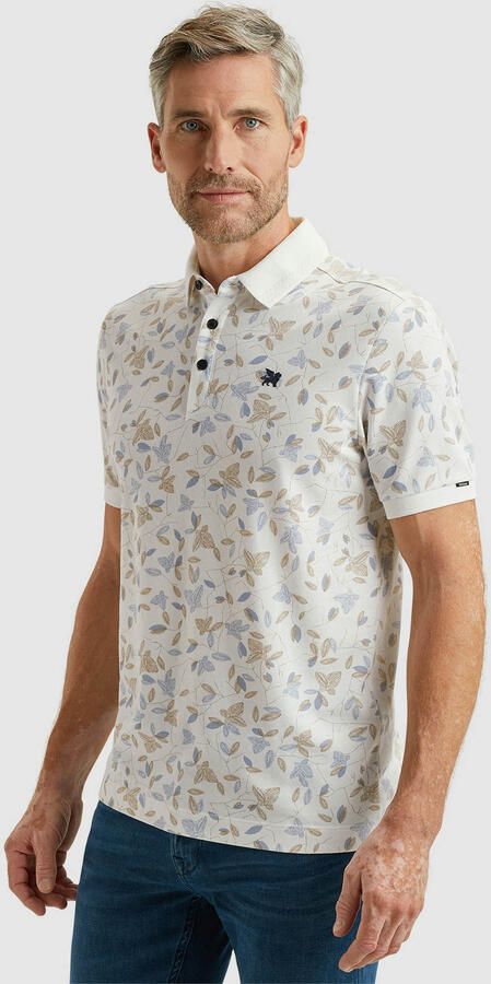 Vanguard T-shirt Poloshirt Piqué Print Wit - Foto 3