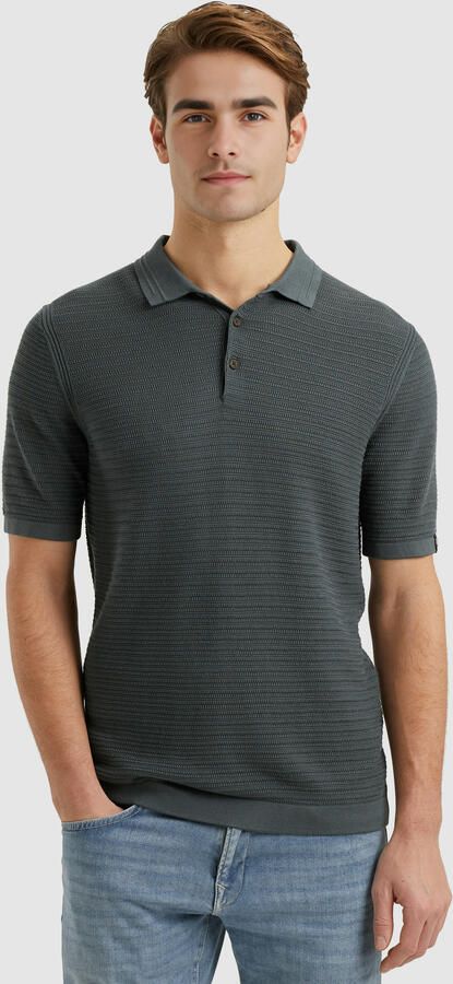 Vanguard T-shirt Poloshirt Structuur Dark Slate - Foto 5