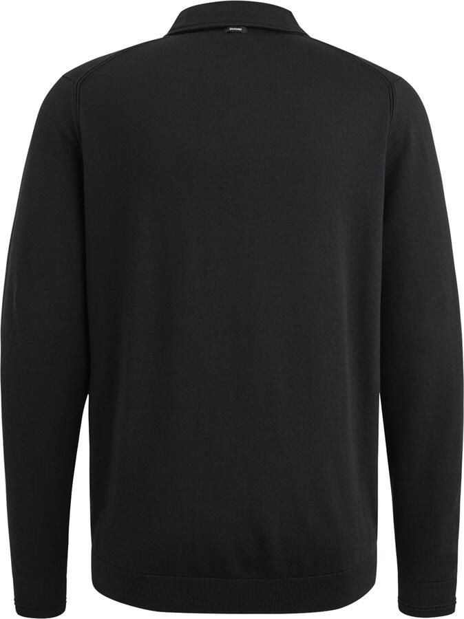 Vanguard regular polo gebreid zwart - Foto 3
