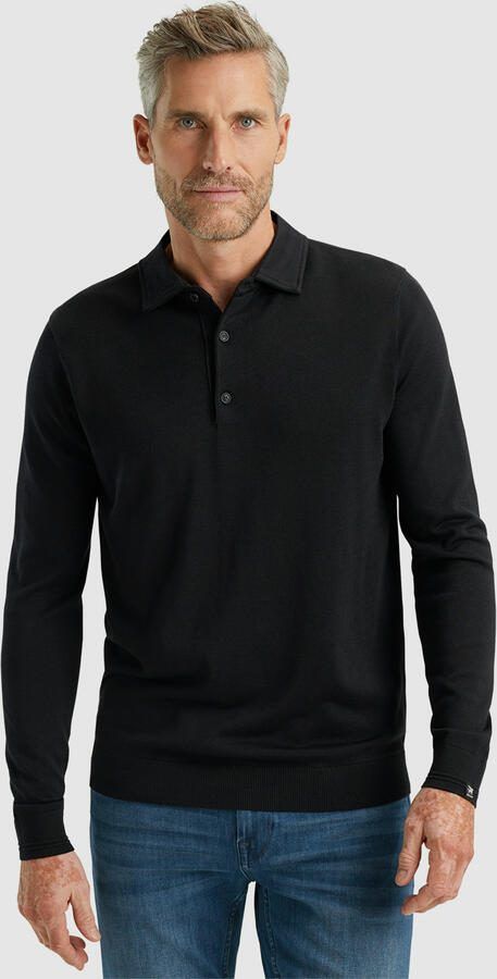 Vanguard regular polo gebreid zwart - Foto 5
