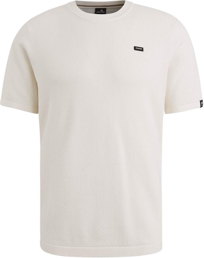 Vanguard T-shirt gebreid ecru - Foto 2