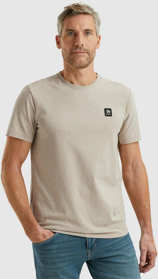 Vanguard Katoenen jersey T-shirt met korte mouwen Beige Heren - Foto 4