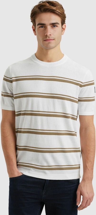 Vanguard T-shirt Knitted T-Shirt Streep - Foto 3