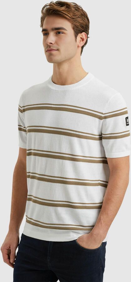 Vanguard T-shirt Knitted T-Shirt Streep - Foto 2