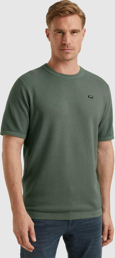 Vanguard T-shirt T-Shirt Structuur Groen - Foto 5
