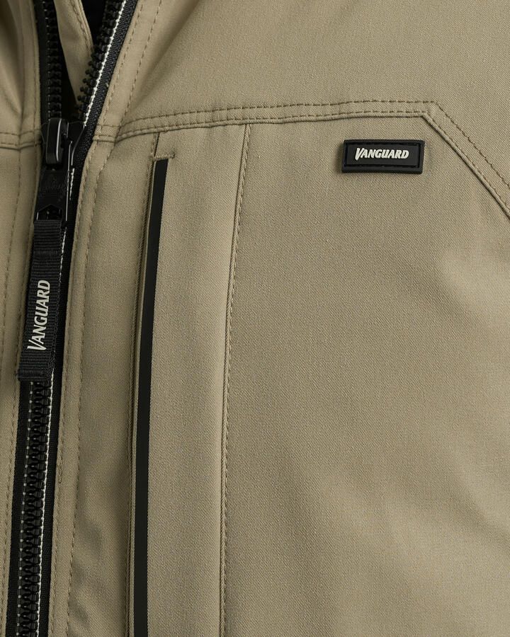 Vanguard Capuchon Hi-Twill Jas Gray Heren - Foto 7
