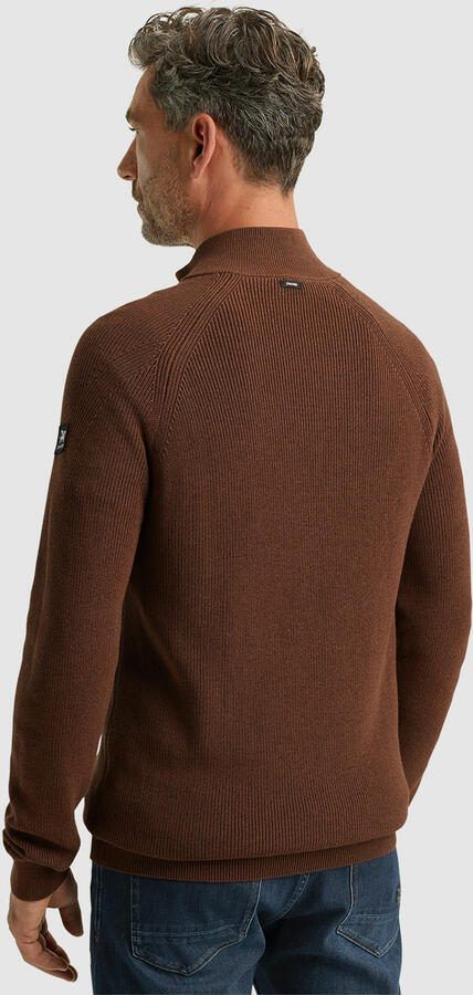 Vanguard Half Zip Pullover Gentleman's Deal Brown Heren - Foto 4