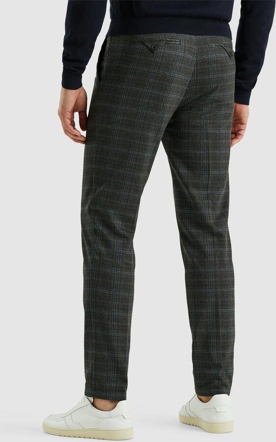 Vanguard geruite slim fit chino V11 grijs - Foto 2