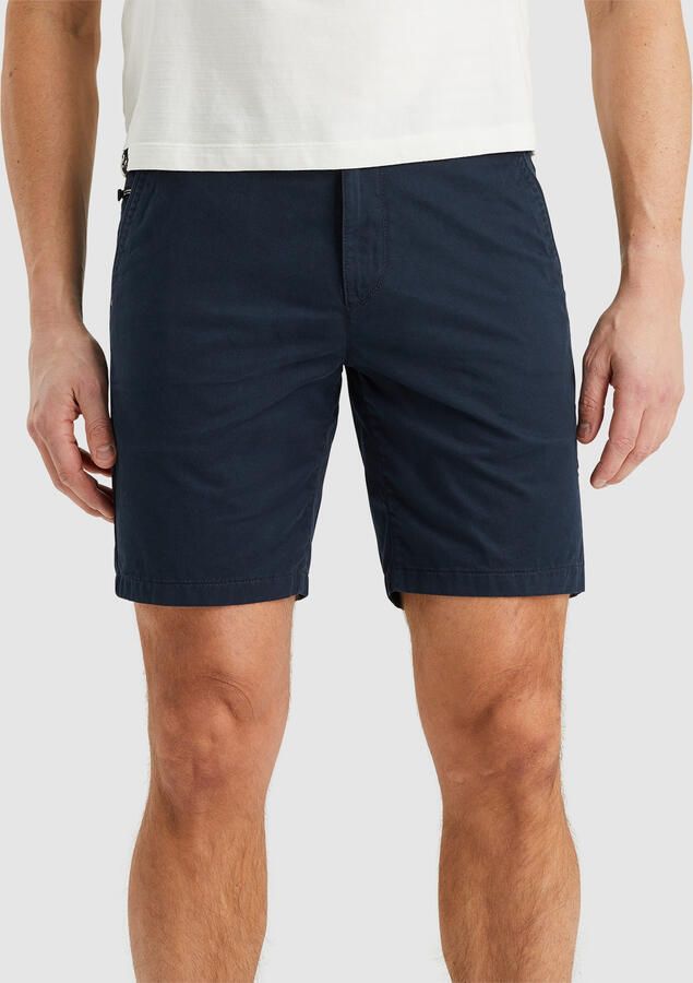VANGUARD Heren Broeken V65 Shorts Fine Twill Stretch Blauw - Foto 7