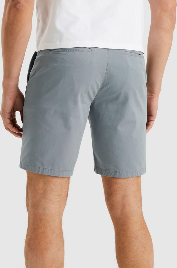 VANGUARD Heren Broeken V65 Shorts Fine Twill Stretch Grijs