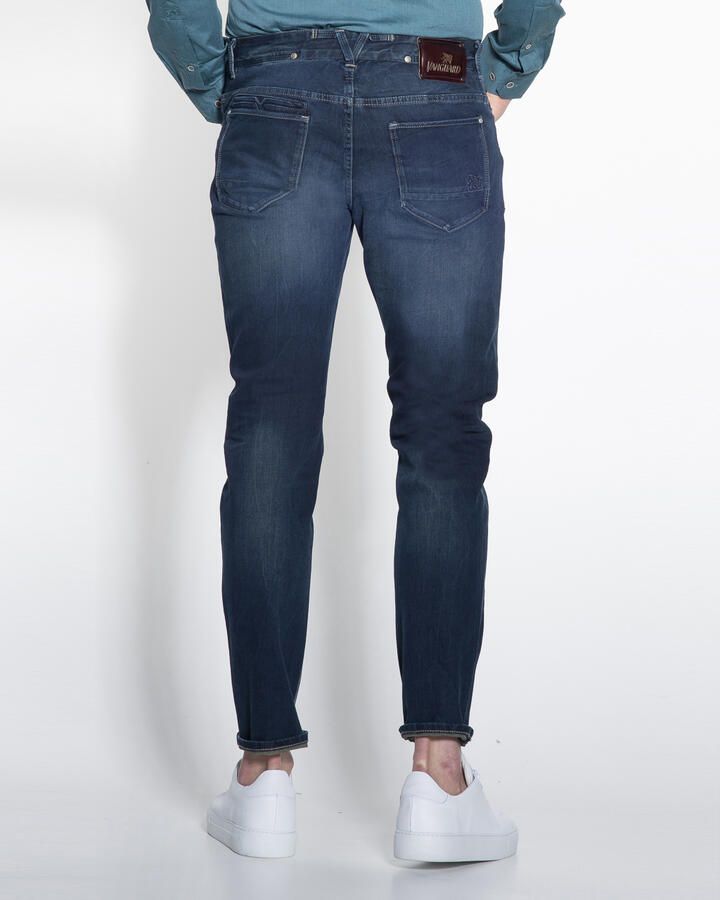 Vanguard Blauwe Slim Fit Jeans V850 Mid Four Way - Foto 8