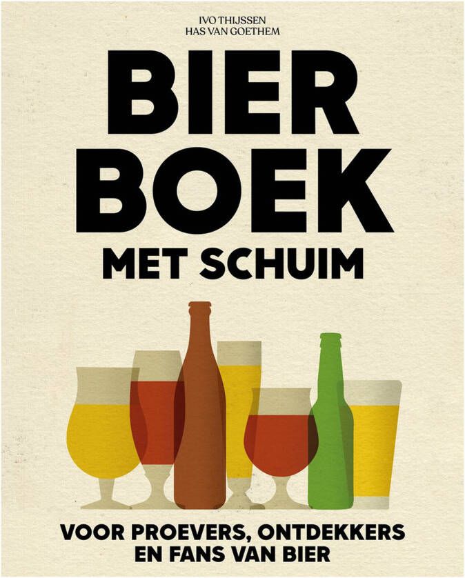 X Bierboek met schuim