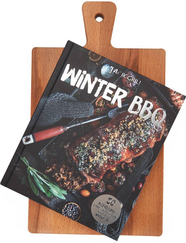 X Plank groot + boek Winter BBQ