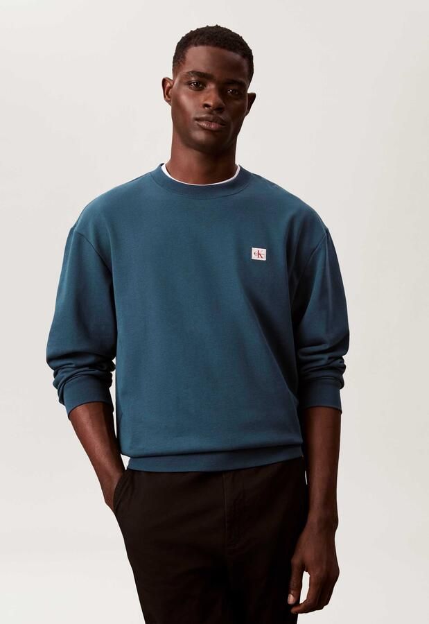 Calvin klein Badstof Sweatshirt Met Monologo