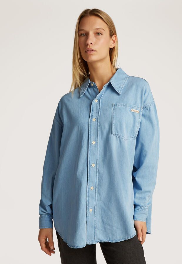 Calvin klein Oversized Denim Overhemd