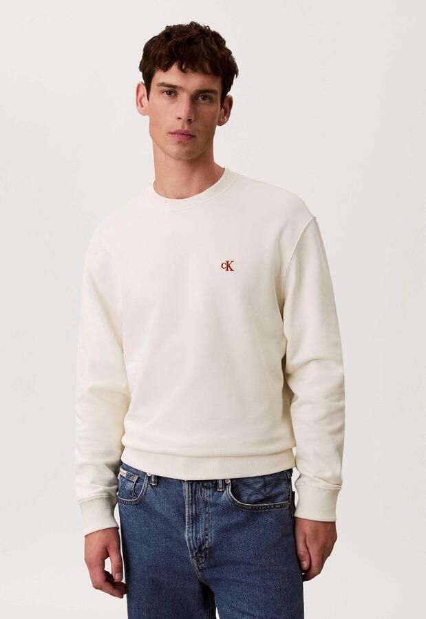 Calvin klein Relaxt Sweatshirt Met Monogram
