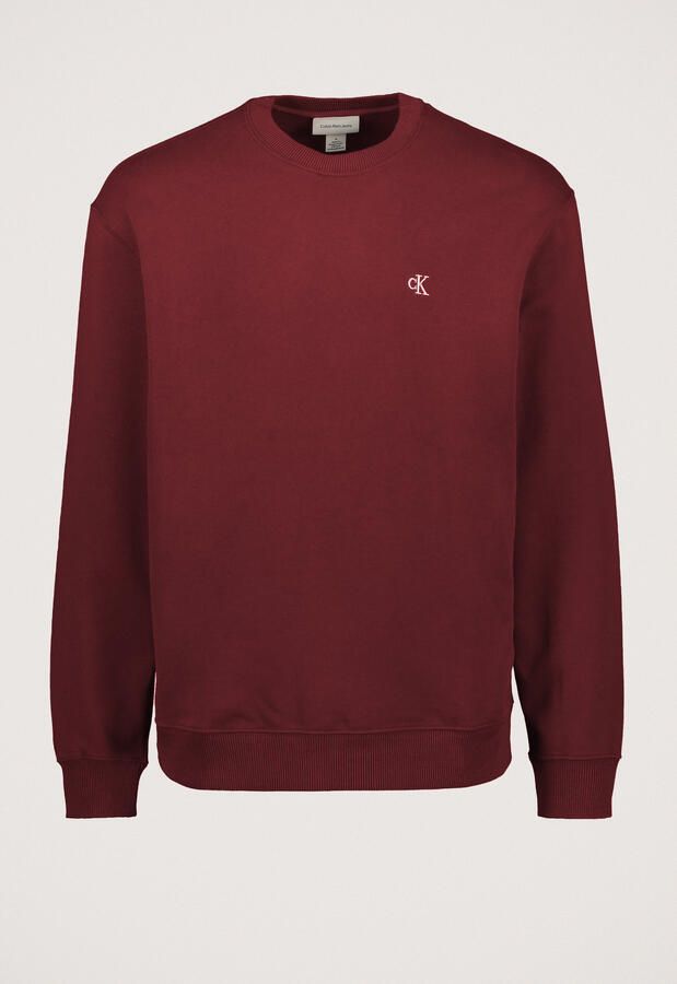 Calvin klein Terry Monogram Crew Sweater