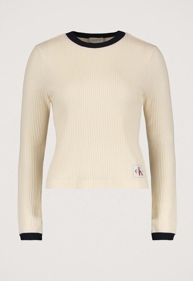 Calvin klein Wafel-Longsleeve