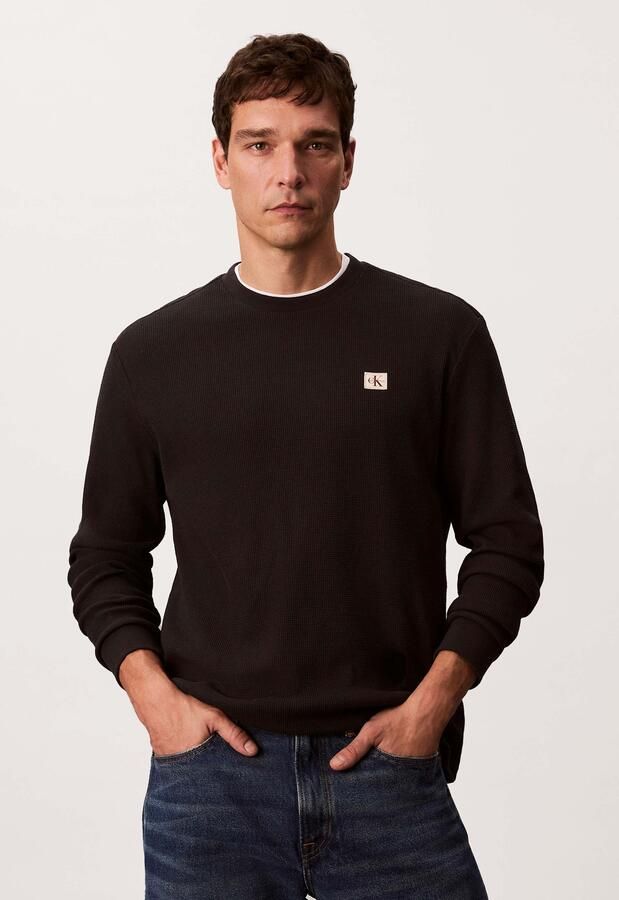 Calvin klein Waffle Badge Longsleeve