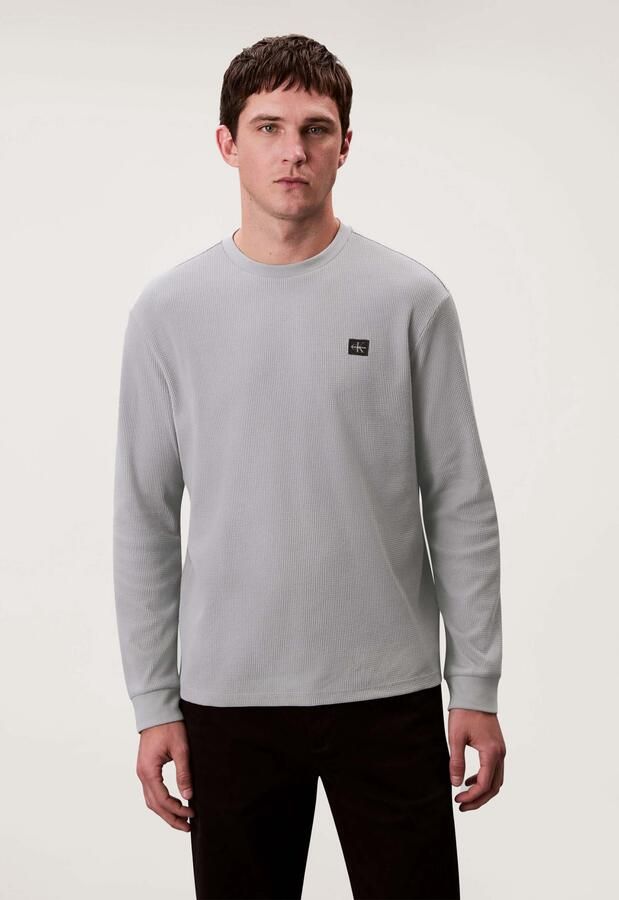 Calvin klein Waffle Badge Longsleeve