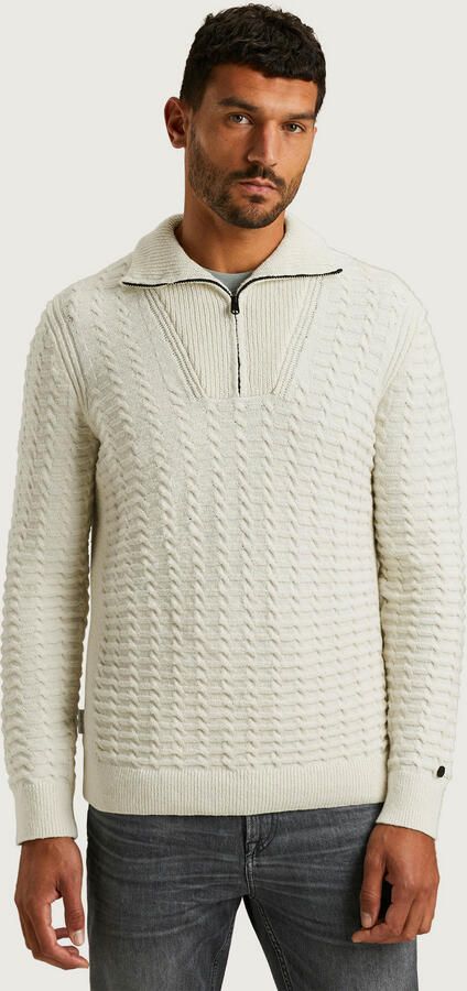 Cast iron Half Zip Trui