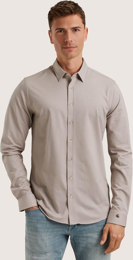 Cast iron Overhemd van Twill Yersey