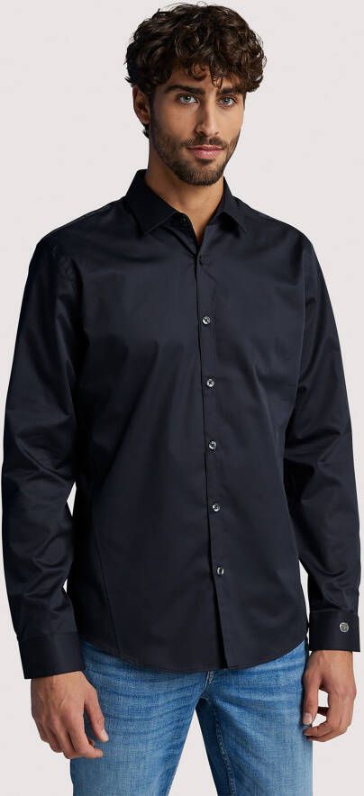 Cast Iron Overhemd- CI L S Shirt Corbra Zwart Heren - Foto 9