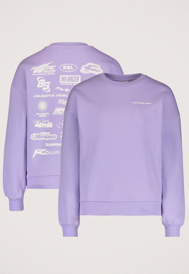 Colourful Rebel Multi Racer Sweater