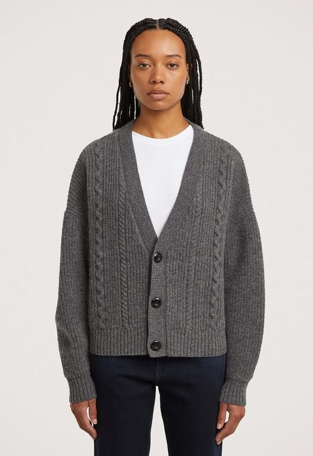 G-star Cable Cropped Knit Vest