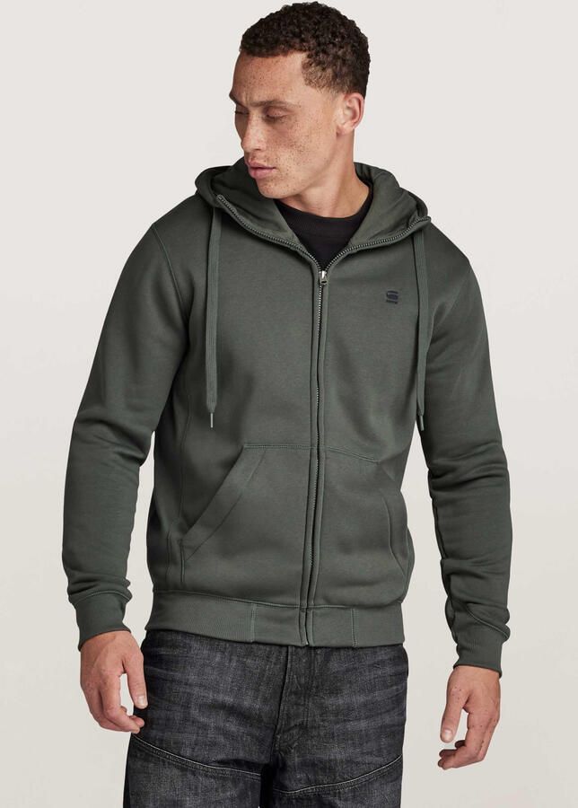 G-Star RAW Capuchonsweatvest Premium Basic Hooded Zip Sweater
